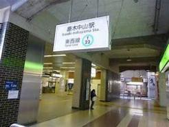 原木中山駅(東京メトロ 東西線) 