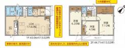 間取り　※家具などは販売価格に含まれません