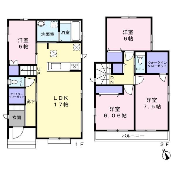船橋市二和東5丁目全4棟C棟