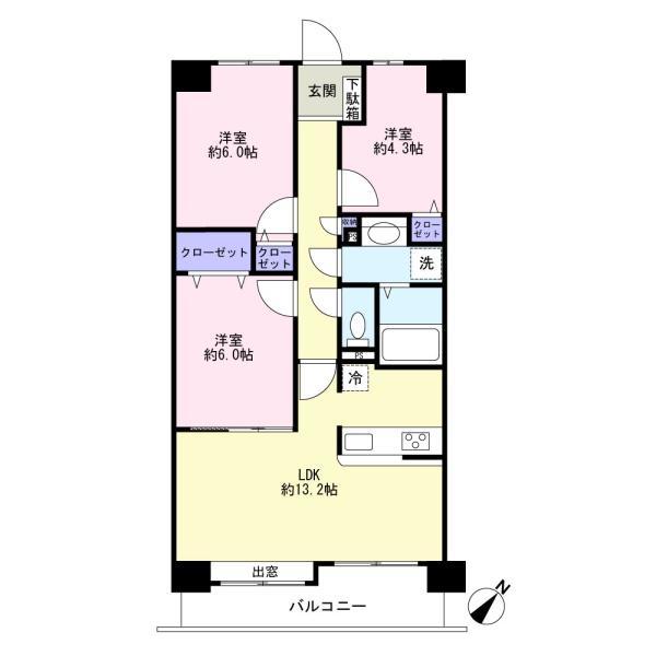 メゾンエクレーレ松戸六高台