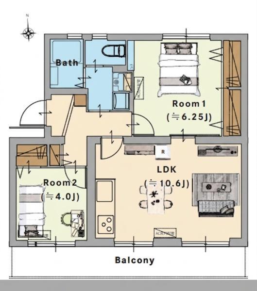 高洲一丁目住宅　3号棟　
