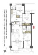 間取り ※家具などは販売価格に含まれません