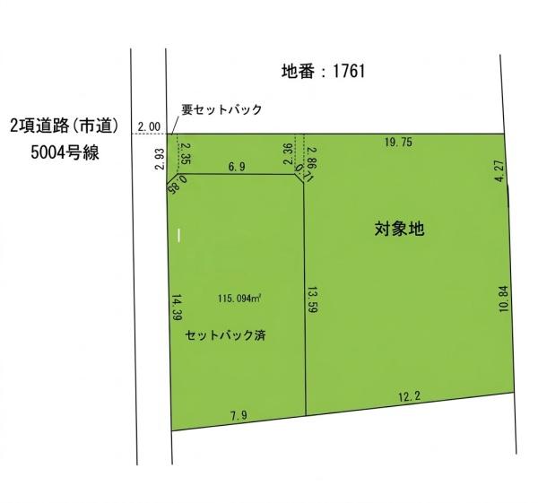 区画図　