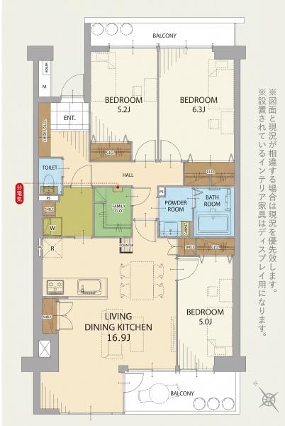 間取り ※家具などは販売価格に含まれません