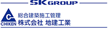 総合建築施工管理　株式会社　地建工業　ロゴ